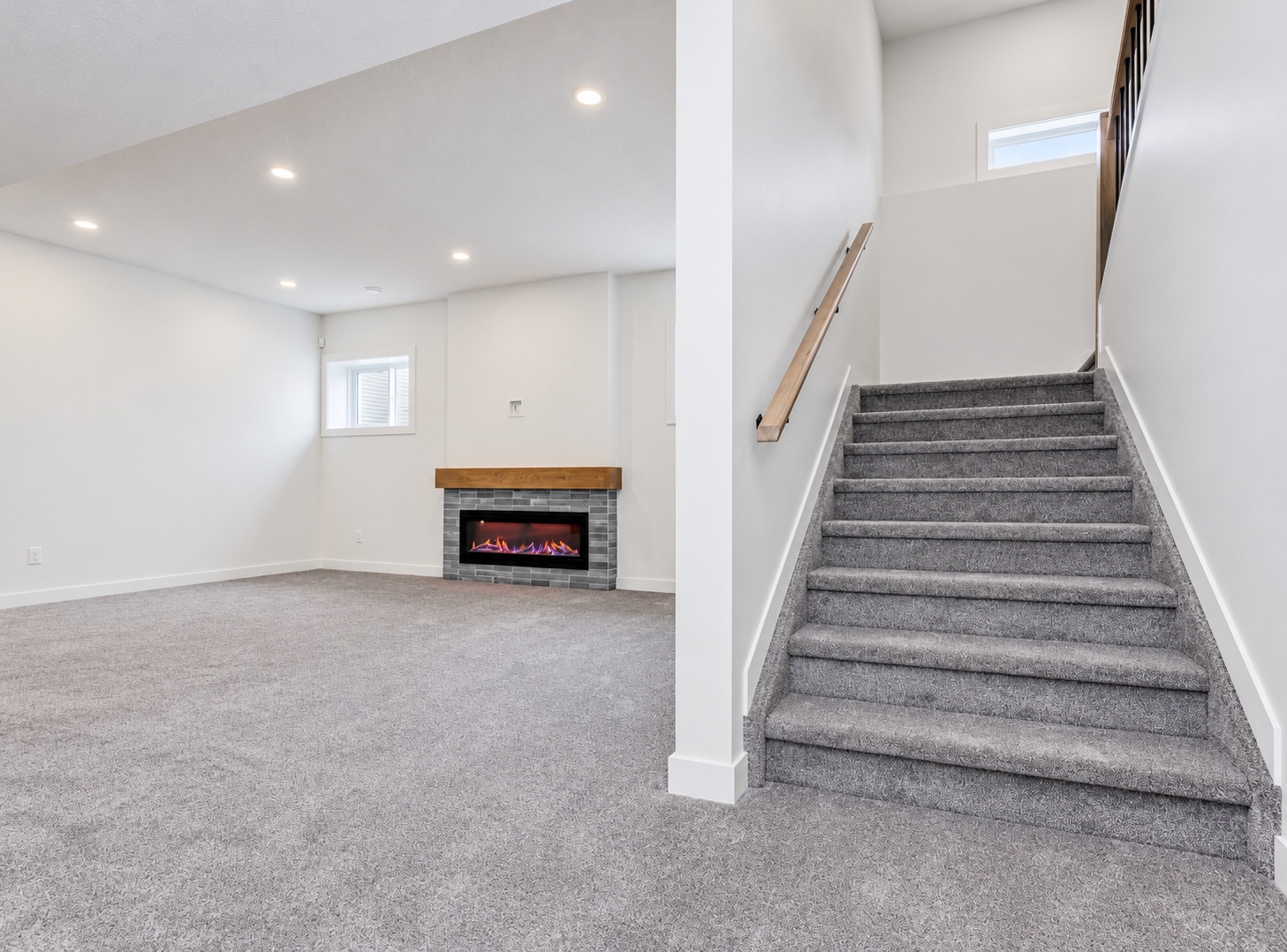 Jensen Lakes Residence I basement before renovation