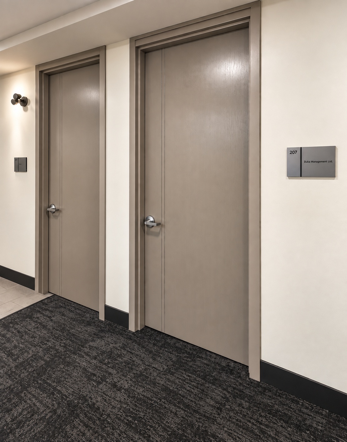 Commercial Office I Expansion existing two entries